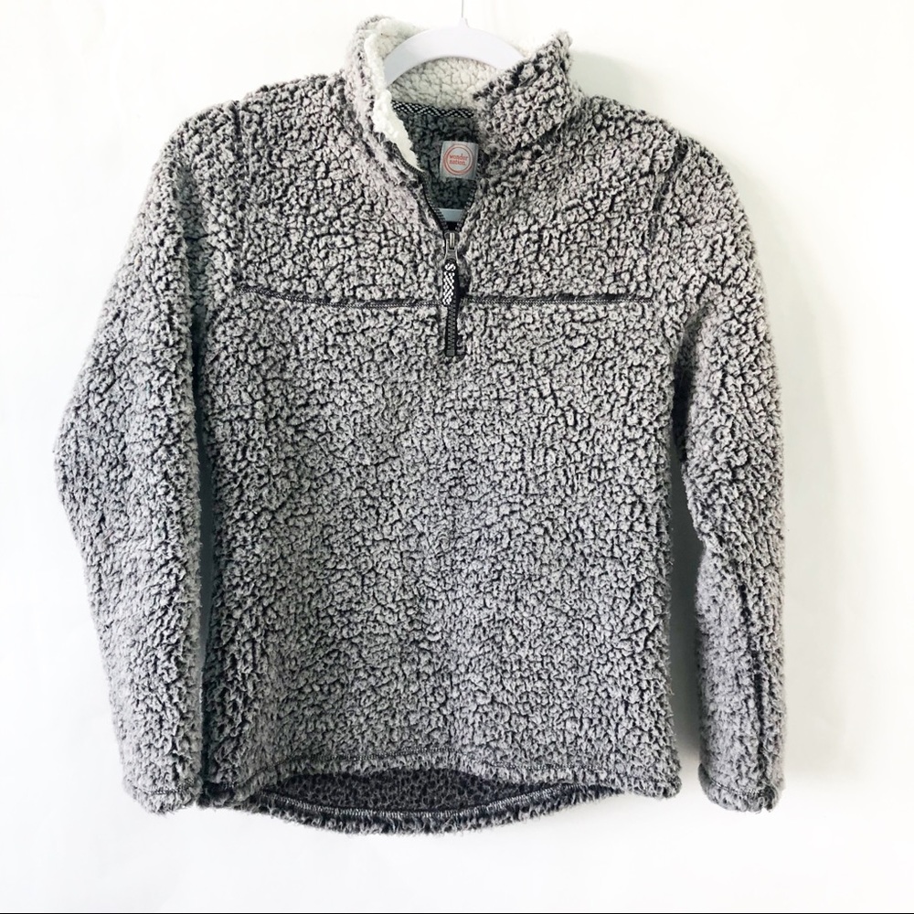 Wonder Nation Sherpa pullover size 10/12